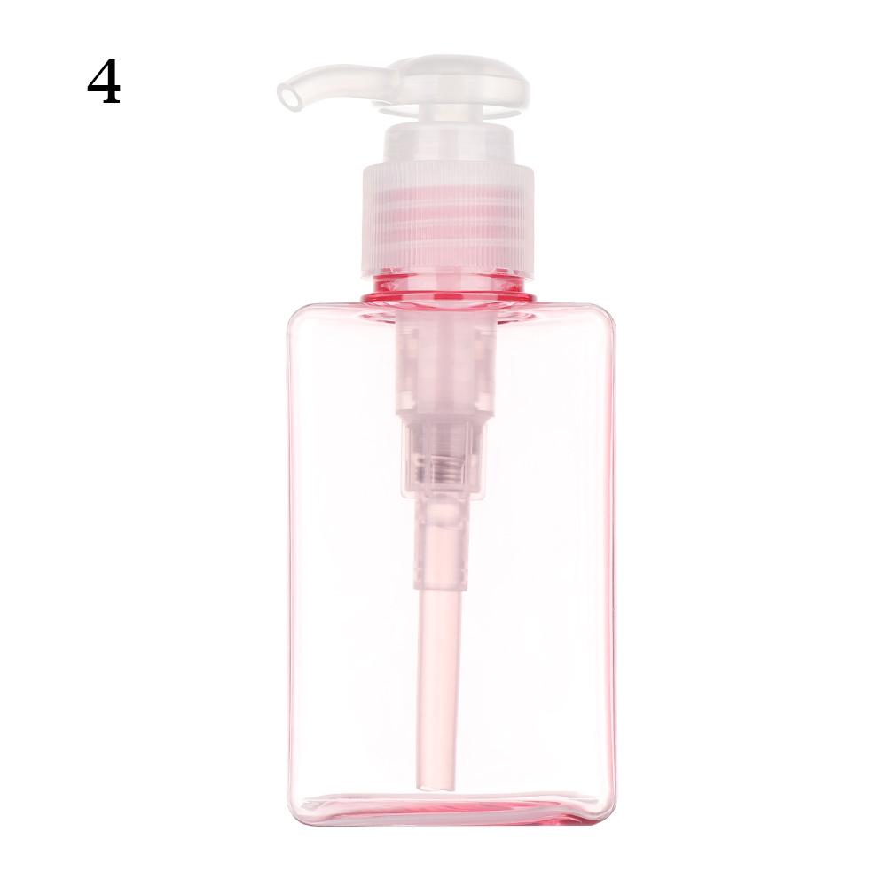 5pcs Home Bath Supplies Plastic Hand Sanitizer Foaming Bottle Soap Dispenser Liquid Pump Container