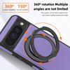 For Google Pixel 10 Pro/Pixel 10 Case with Ring Kickstand Magnetic Case PU Leather Back Cover