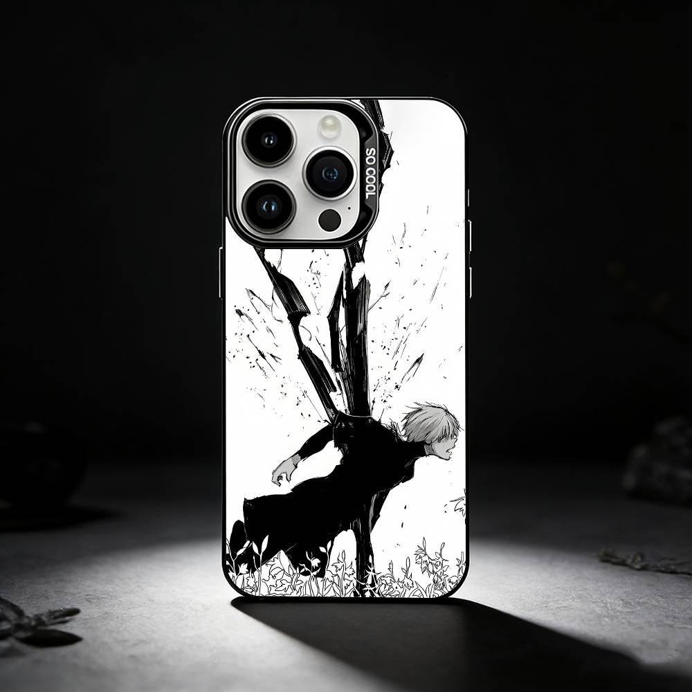 Чехол для телефона Tokyo Ghoul для iPhone 17,16,15,14,13,12,11 Plus,Pro Max,XS,Цветной серебристый чехол для телефона
