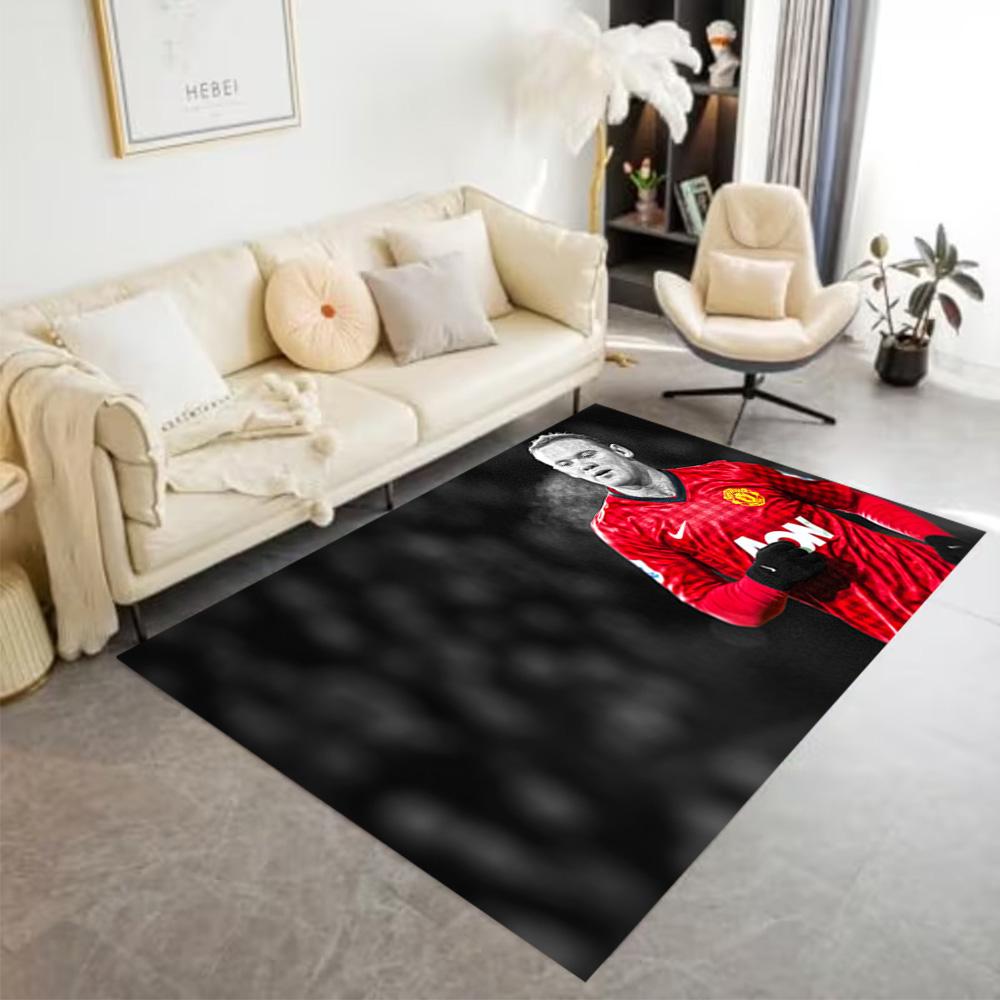 Sports Team Celebration Floor Rug Office Rug Suitable for Entryway Hallway Kitchen Living Rooms Antislip Carpet Decorate Offices
