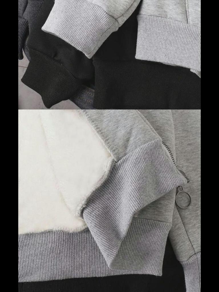 Men's Hong Kong Style Japanese Zipper Sweatshirt - Early Autumn Trendy Loose Cardigan Jacket