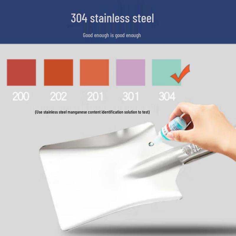 Extra Large Stainless Steel Wok Spatula with Long Handle