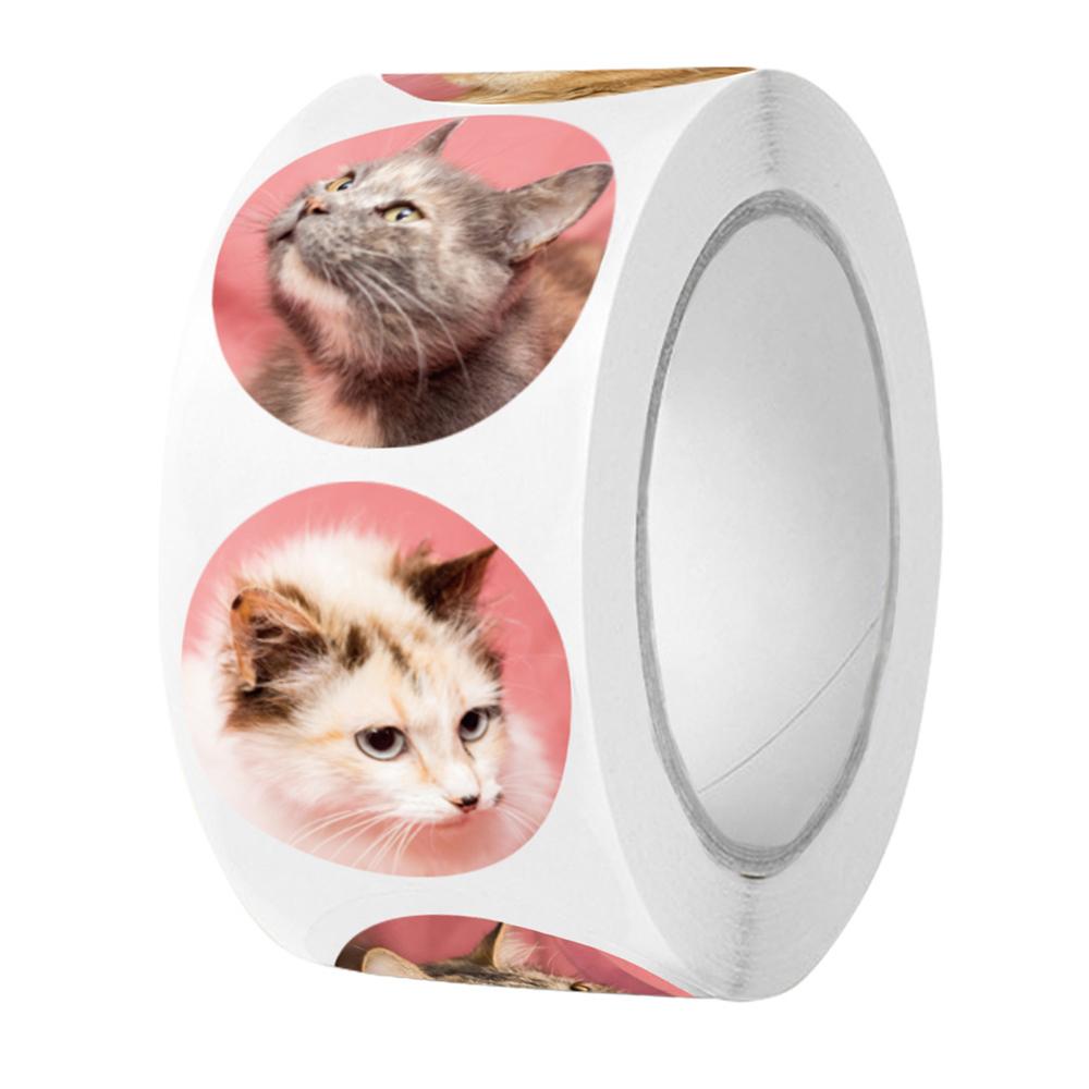 100-500pcs Cartoon Meme Cat Stickers For School Reward Stickers Gift Decor Lables Stationery Scrapbook Stickers
