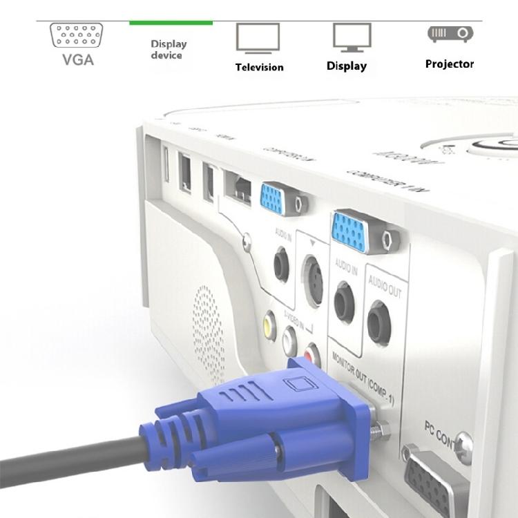 Алюминиевый адаптер Type C на VGA 1080P, стабильная передача сигнала, конвертер для проекции, идеально подходит для мониторов и планшетов