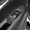 Для Cadillac XT5 2016-2019 гг. Карбоновая накладка на рамку переключателя стеклоподъемника двери автомобиля, наклейка для автомобиля, 4 шт., аксессуары для стайлинга автомобиля