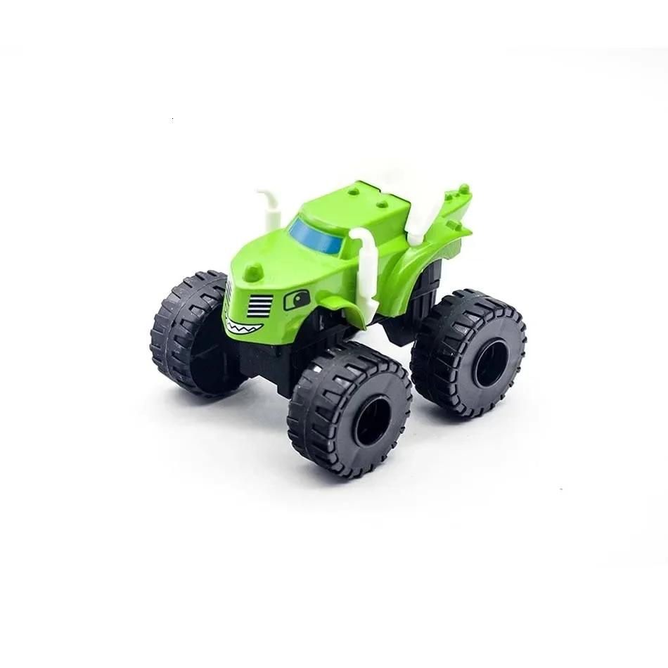 6 шт. Набор игрушечных машинок Blaze Monster Racing Car, литье под давлением, Россия, Грузовик-дробилка Miracle Crusher, Трансформирующиеся игрушки для детей, Лучшие подарки
