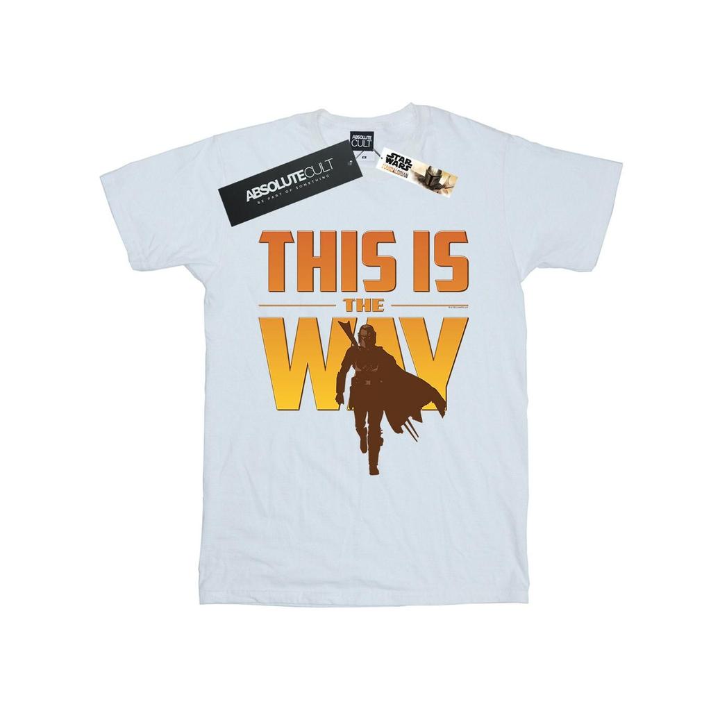 Star Wars Womens/Ladies The Mandalorian This Is The Way Cotton Boyfriend T-Shirt