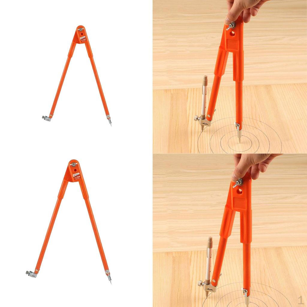 2pcs/set Carpenter Precision Pencil Es, Max 0cm Diameter 2Size