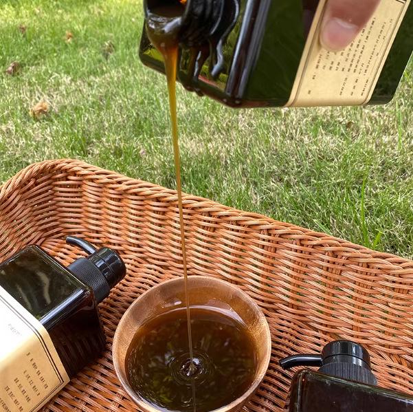 Ancient Herbal Shampoo Concentrate: Pure Handmade Hair Care for Dandruff, Itch Relief, Oil Control with Thuja & He Shou Wu.