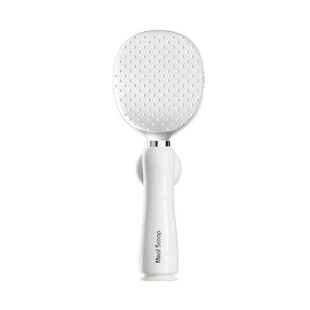 Легко моющаяся ложка для риса с присоской, термостойкая магнитная ложка для риса, бытовая