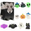 10pcs Halloween Toys Halloween Squeeze Toys Party Prank Toys Stress Reliever Anxiety Toys (random Style)