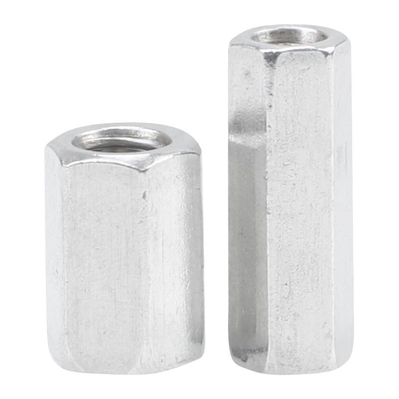 Гайка шестигранная удлиненная полая из нержавеющей стали 304, соединительная гайка для колонны M6/M8/M10 (DIN6334)