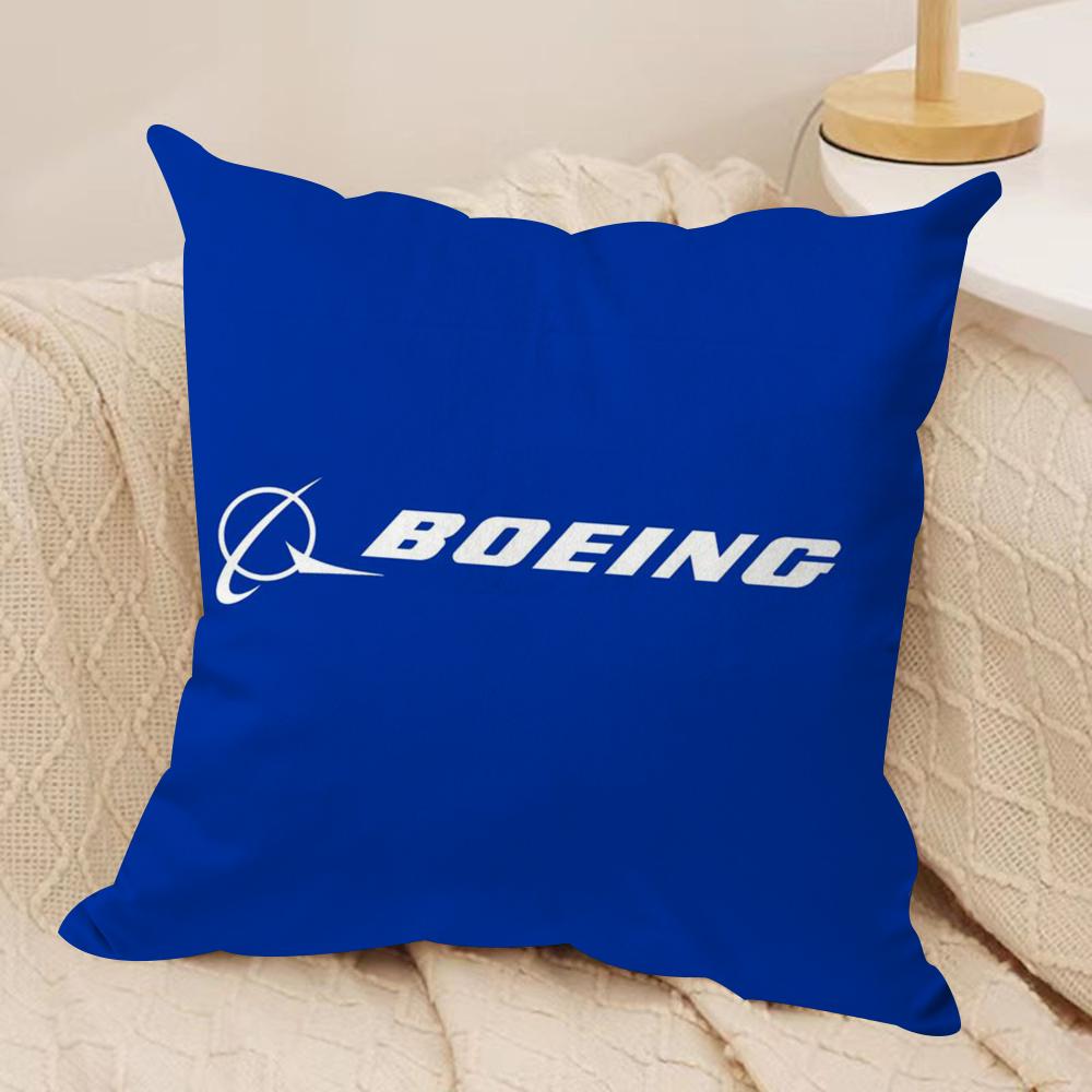 Модная наволочка The Boeing Company из шелковистого короткого плюша, двусторонняя, для дивана, для всех сезонов, декор для дома, подарок