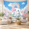 Cinnamoroll Wall Tapestry Home Decor Hanging Cloth Art Background Tapestry for Bedroom