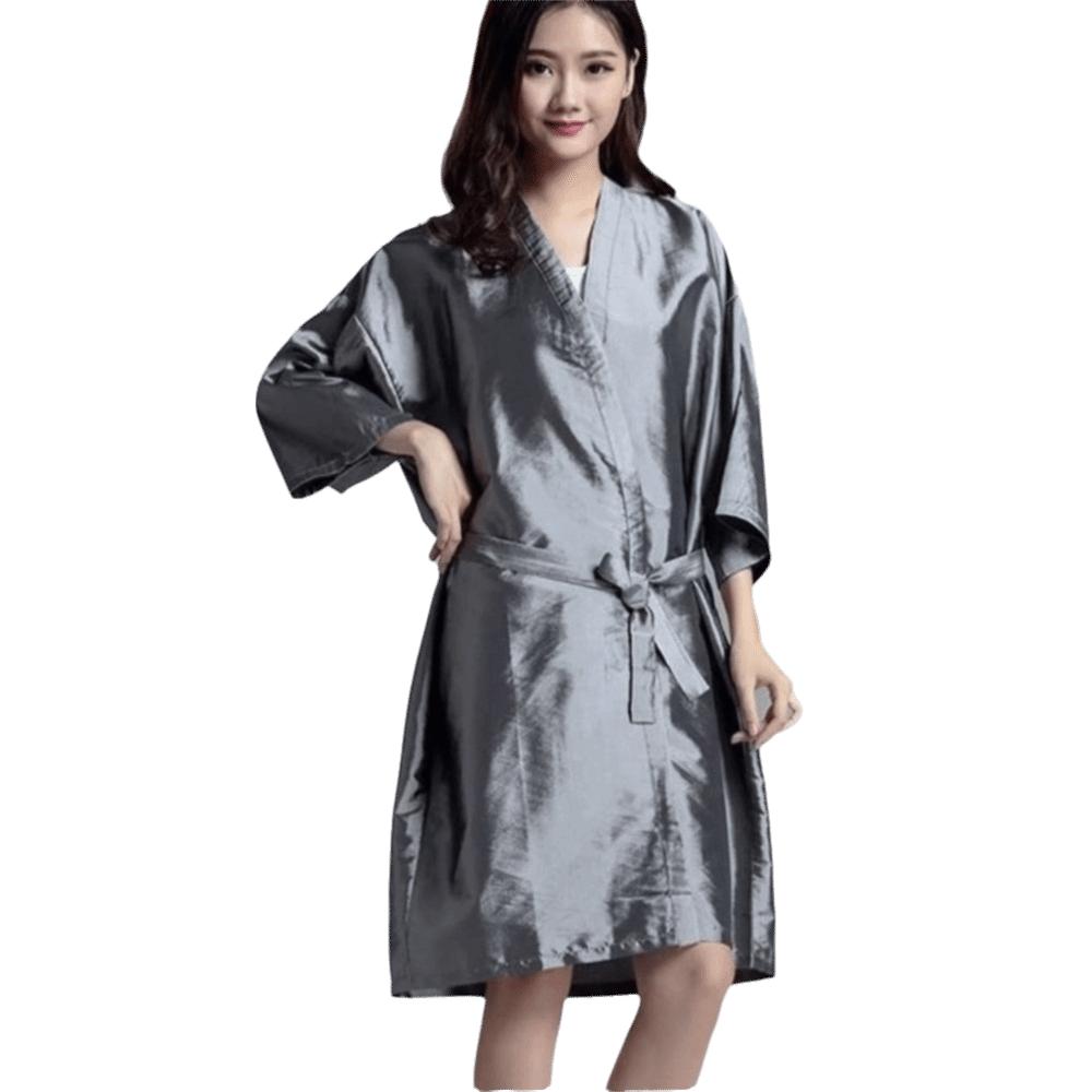 Стрижка волос Парикмахерская Пеньюар Профессиональный Парикмахерский Фартук Универсальный Женский Халат для Ванны Красота