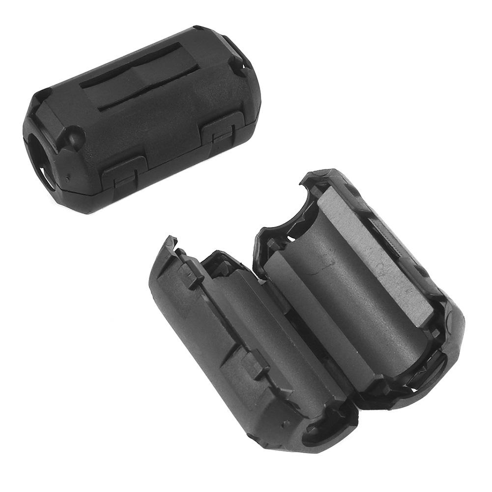 50 шт. Кабельный соединитель зажим 3,5 мм/5 мм/7 мм/9 мм/13 мм Подавляющие помехи Дегауссирующие зажимные кольца для USB аудио-видео кабеля шнура питания