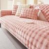 Soft Flannel Sofa Covers for Living Room Winter Warm Plush Couch Cushion Pad  Non-slip Sofa Slipcovers Towel Funda