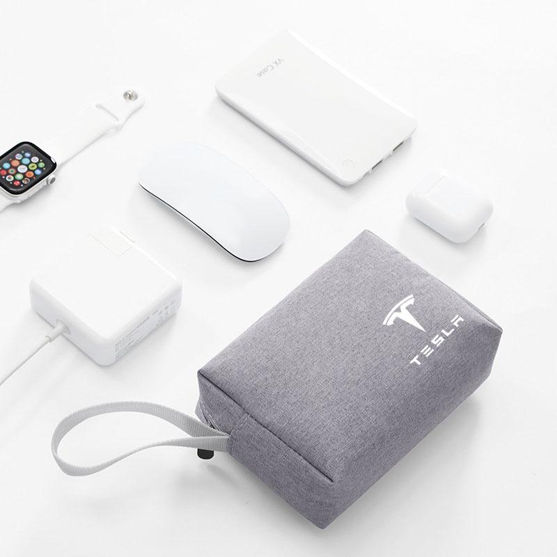 VCZRW1 Waterproof Car Driving Documents Case Credit Card Holder Storage Bags For Tesla Model 3 Model X Model S Model Y