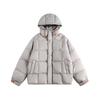 Dream Made90 White Duck down Color-Blocked Puffer Jacket for Men, Winter Thickened Warm Couple's Bread Coat