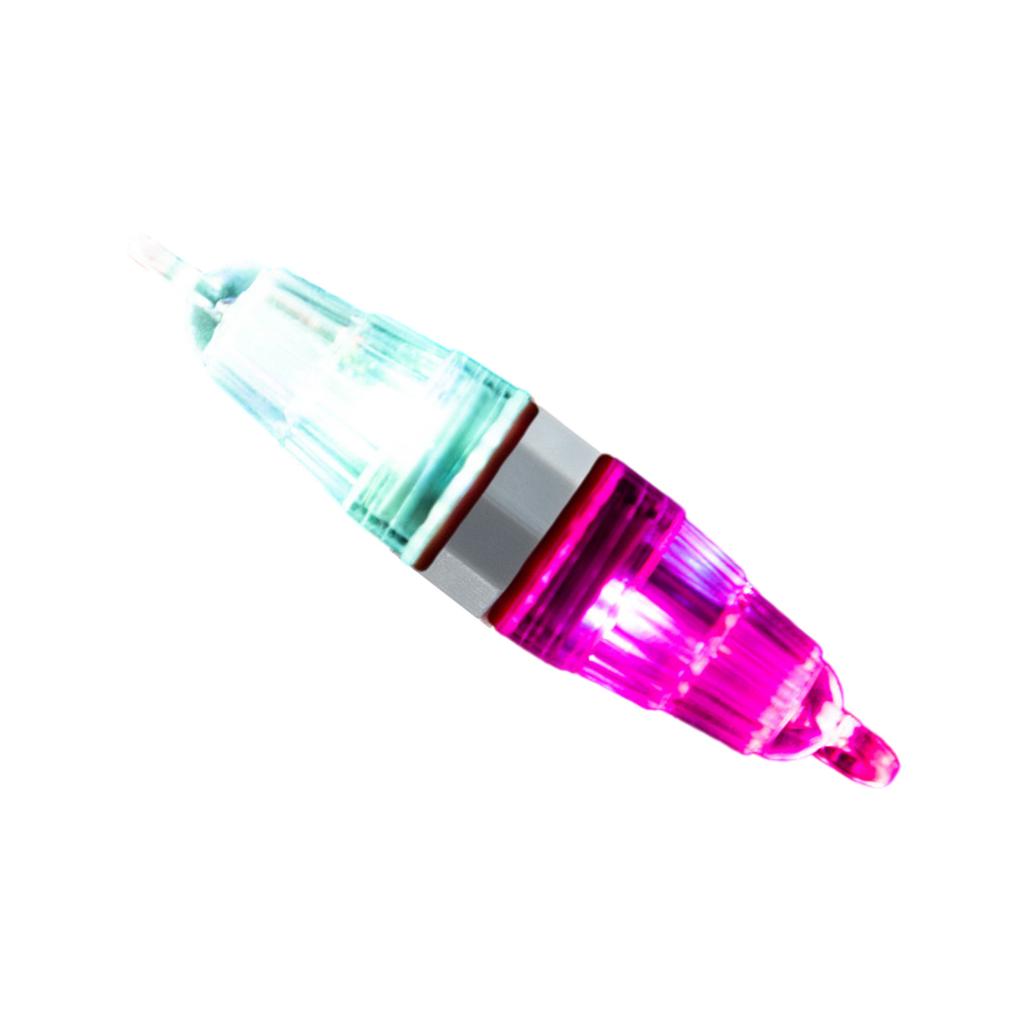 3-дюймовый подводный фонарь энергосберегающий двухголовочный светодиодный фонарь привлекательный свет лампа для приманки водонепроницаемый рыболовный мигающий свет