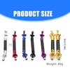 Set Of 2 Lightweight Car Front Lip Struts Rods Stabilizers Bars For Improved Stability And Control For Daily & Track Use
