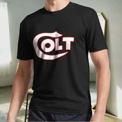 Новая футболка Colt Firearms с активным логотипом, забавная, размеры от S до 5XL
