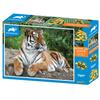 Yamasan Prime 3D Animal Planet Tiger Finished 61 X 46 Cm 500 Pieces 10389, Size /