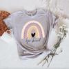 Rainbow Be Kind T Shirt Kindness Christian Retro Counselor Teacher