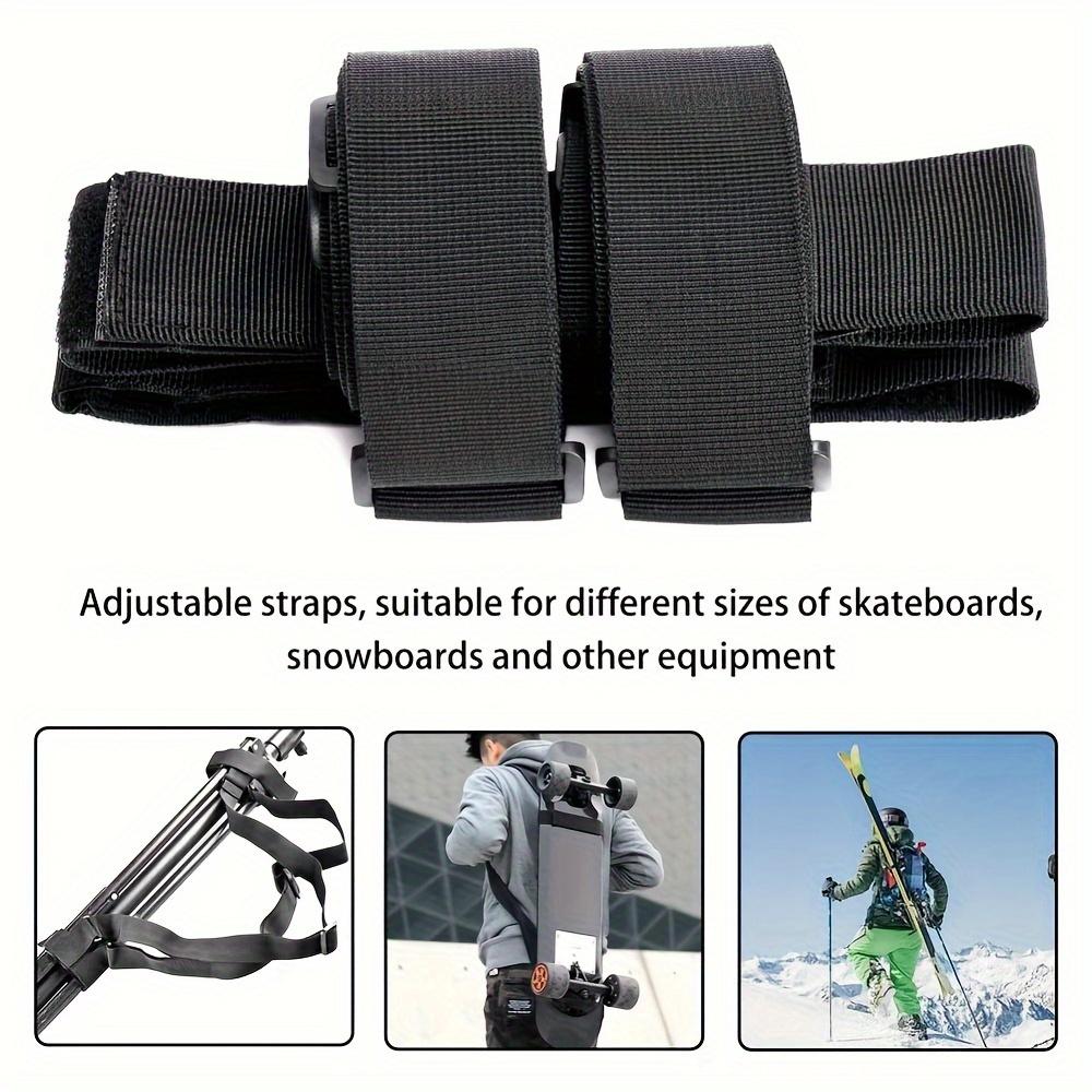 Skateboard Shoulder Strap Ski Board Fixing Strap, Binding Strap Skateboard Shoulder Strap Outdoor Gaming Long Board Fixing Strap