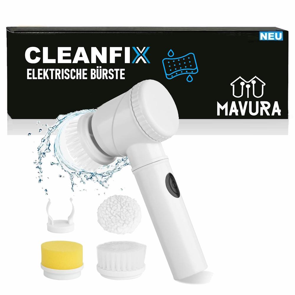 CLEANFIX Электрическая чистящая щетка Аккумуляторная Power Spin Scrubber Набор для чистки