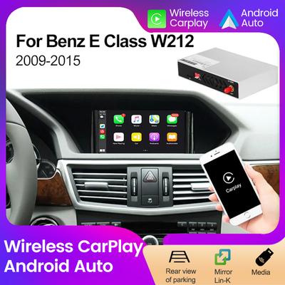 Беспроводной адаптер Carplay для Mercedes Benz E-Class W212 E Coupe C207 W207 2009-2015 Android Auto Decoder Box BT AirPlay Spotify