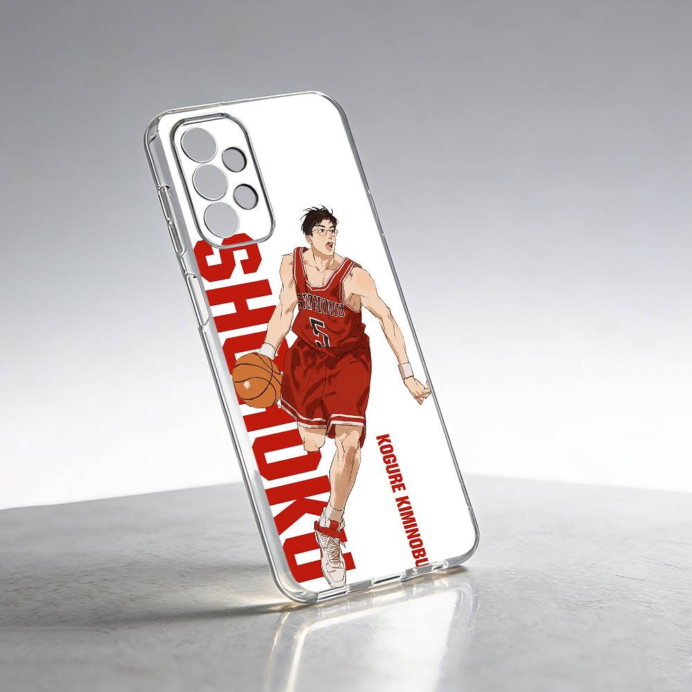 Slam Dunk Kiminobu Kogure-e Phone Case For Samsung S25,S24,S21,S22,S23,S30,Ultra,S20,Plus,Fe Transparent Cover
