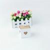 10Pcs Heart Vintage Kraft Paper Candy Gift Box Packaging Wedding Cardboard Box Cookie Bags Gift Bags Wrapping Supplies