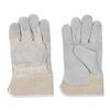 Thick Labor Gloves Cowhide Safety Gloves New Mechanic Glove