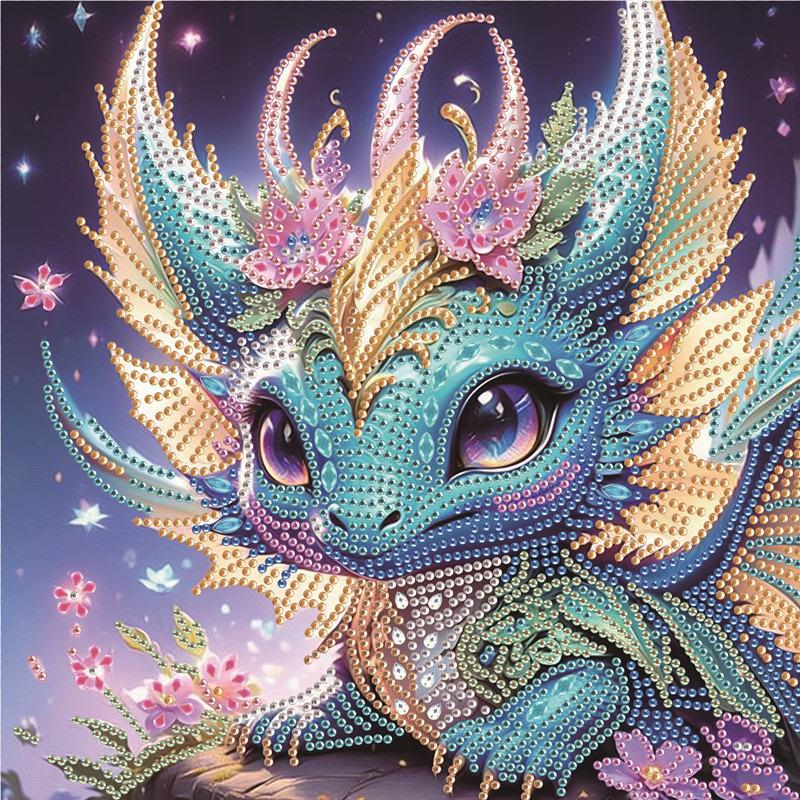 5D Abnormal Diamond Painting Set Kitten DIY Diamond Decorative Painting