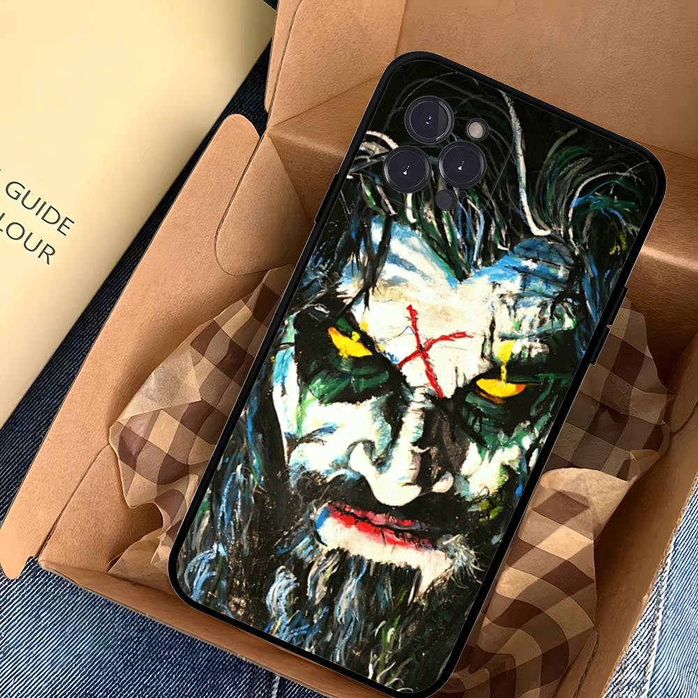 Чехол для телефона R-Rob Singer Z-Zombie Heavy Metal Band для iPhone 17 16 15 14 13 12 11 Pro Max Plus Mini Мягкий Черный Чехол