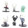 6pcs/set Hollow Knight Silk Song Knight Hornet Quirrel Zote Grub Figure Cute Toys Model Doll Brinquedos