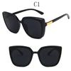 Fashion Cat Eye Sunglasses Women Oversized Big Frame Sunglasses Vintage Glasses Cool Sexy Sunglasses UV400