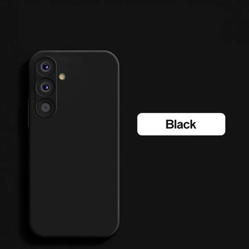 Мягкий чехол из настоящего жидкого силикона для телефона Samsung Galaxy S22 S23 FE A05 A05S A15 A14 4G A24 A34 A54 5G S23FE S23 Plus