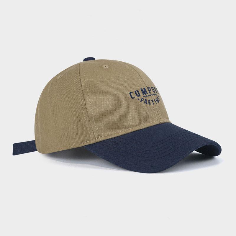 Cotton Baseball Cap For Women Men With Wide Brim Sun Protection Summer Casual Fashion
