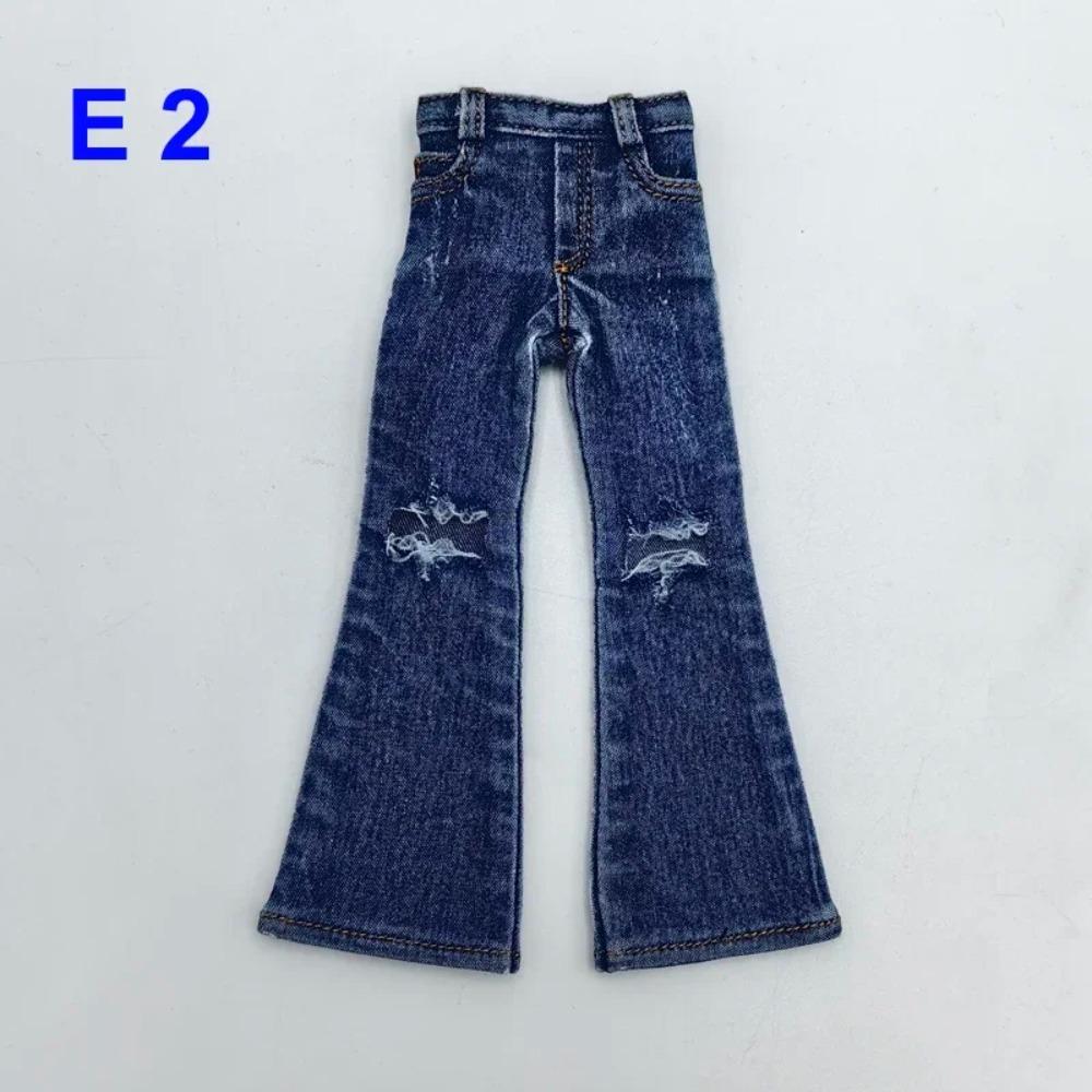 Для кукол Blythe Одежда Клеш Джинсы Брюки для Ob24 Ob22 Azone Кукол Наряд