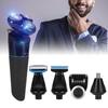 Многофункциональная электрическая бритва для бороды, триммер для волос в носу, машинка для стрижки волос на теле