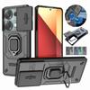 Funda For Xiaomi Redmi Note 14S Case Slide Lens Camera Protection Ring Stand Armor Back Cover For Redmi Note14S Shockproof Coque