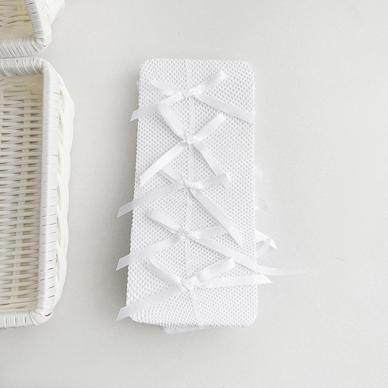 1 пара чулок весна-лето колготки тонкие женские носки лолита хлопок бантик