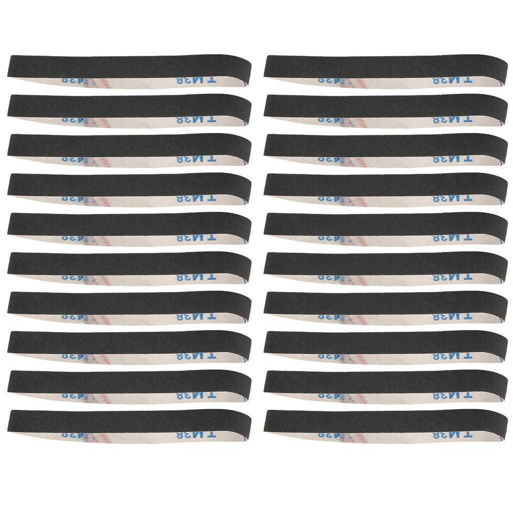 Набор из 20 абразивных наждачных лент для шлифовки и полировки