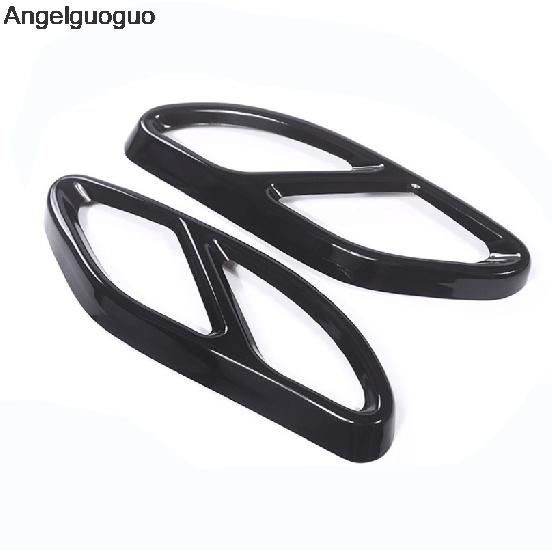 Car Accessories Exhaust Pipe Tail Cover Trim For Mercedes Benz A Class W177 V177