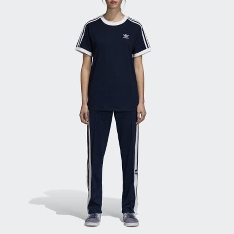 adidas Женские спортивные брюки Originals Trefoil, темно-синие, DH3155