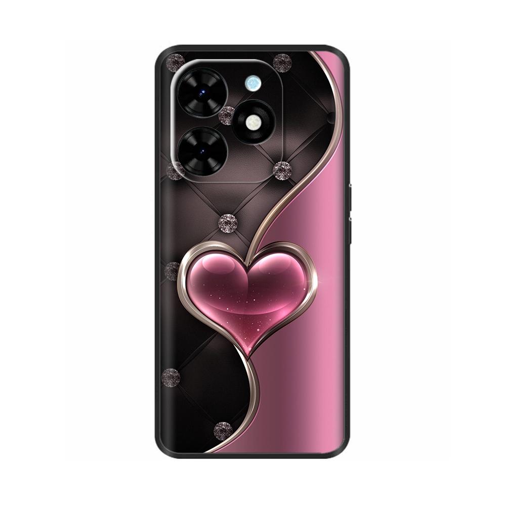 Чехол для Spark Go 2024 для Tecno Spark Go 2024 Чехол для телефона Милый панда Задняя крышка для Techno Spark Go 2024 Защита Coque Fundas