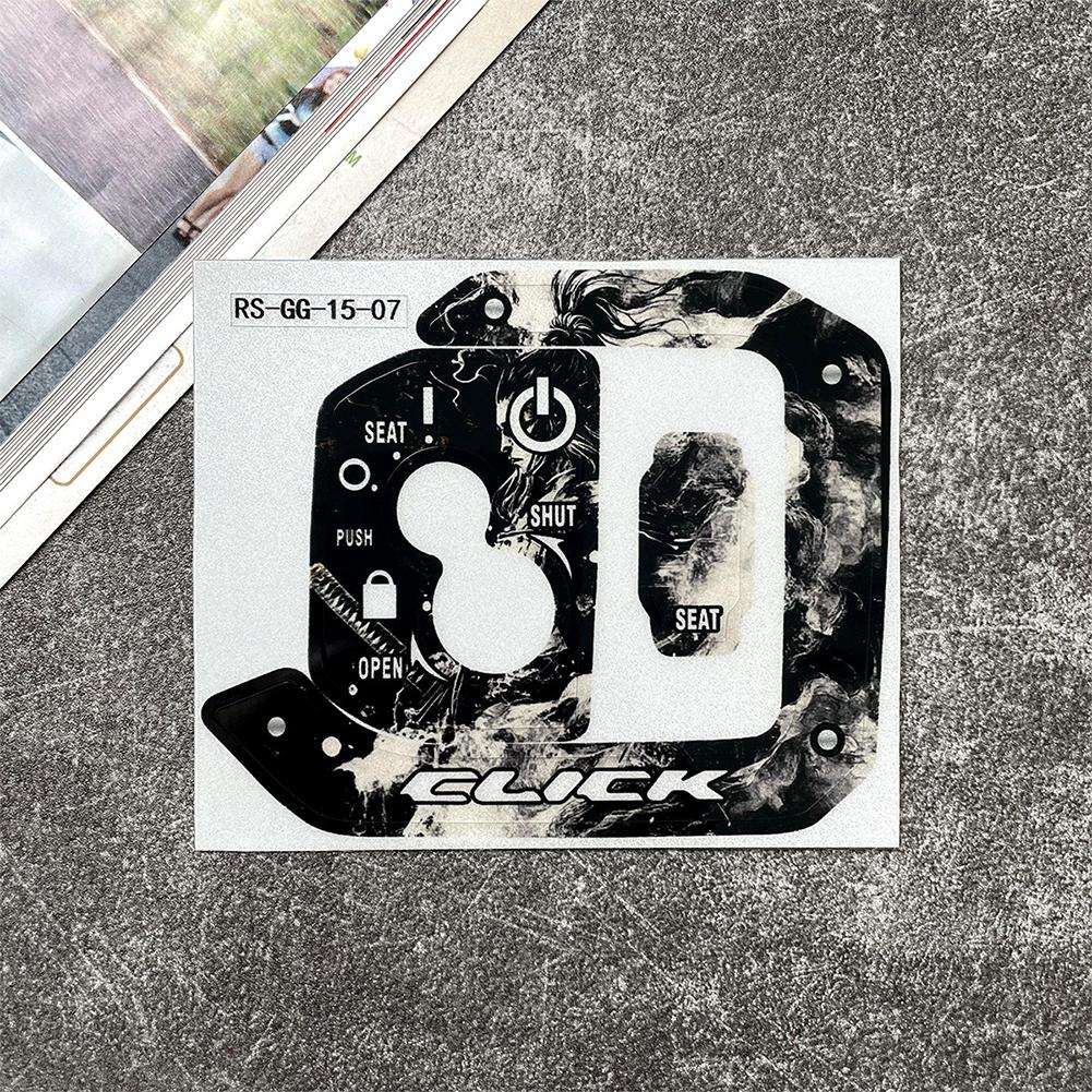 Крышка зажигания мотоцикла, светоотражающие наклейки, наклейка на отверстие для ключа мотоцикла, аксессуары для Honda Click 125i CLICK 125 i v2