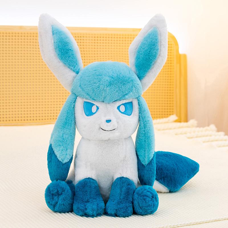40cm Glaceon Sylveon Plush Toy Cute Anime Stuffed Doll Holiday Gift